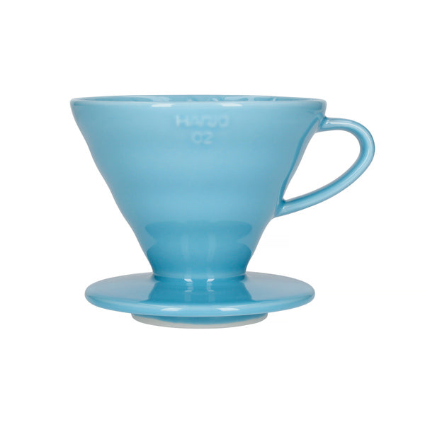 Hario Ceramic V60-02 Coffee Dripper in Blue